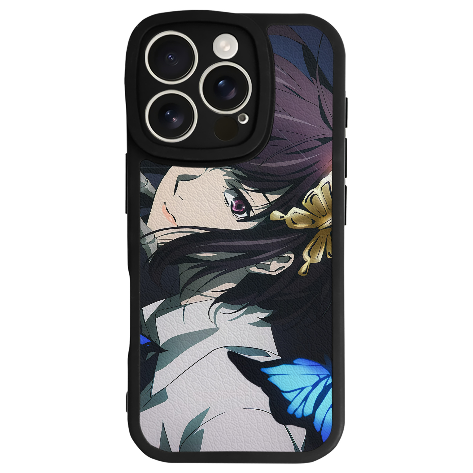 （画像用） 文豪ストレイドッグス Bungo Stray Dogs 【iPhone 16シリーズ対応】シリコンスマホケース（レザー調） 材質：シリコン